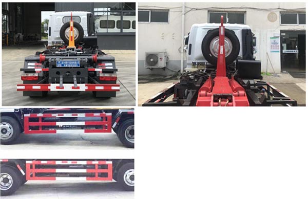 程力威牌CLW5040ZXX6ZS型車(chē)廂可卸式垃圾車(chē)